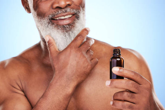 Men's Skincare Oil. Body, Face, Beard