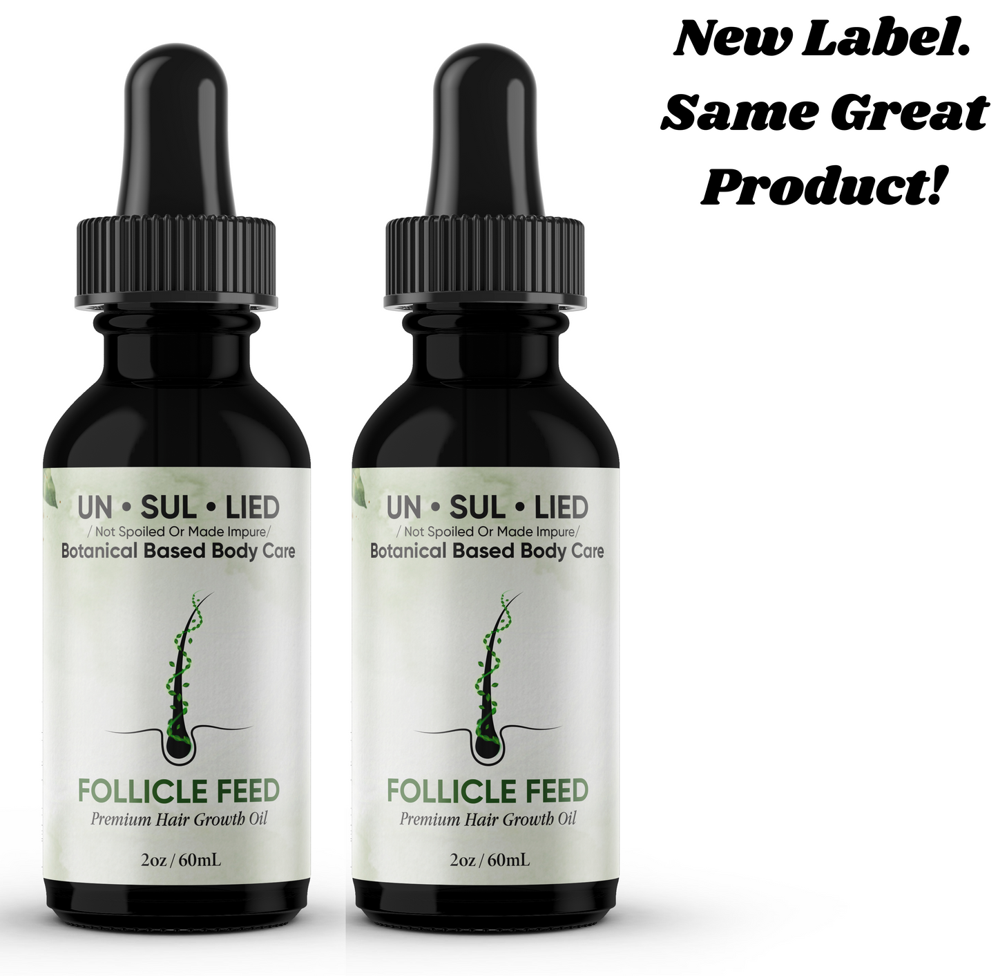 2 pack Follicle Feed Thickening Growth Oil