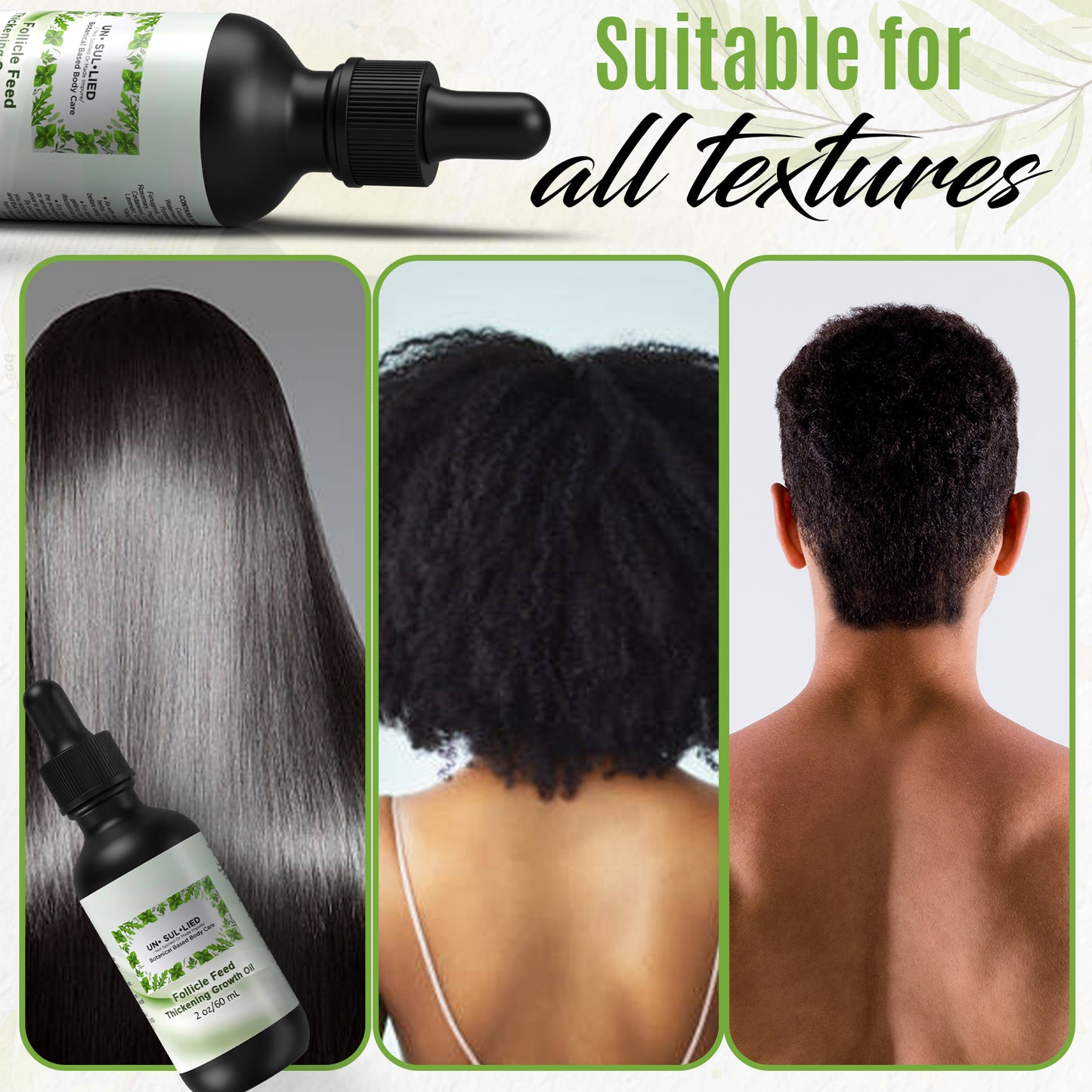 Follicle Feed Thickening Growth Oil