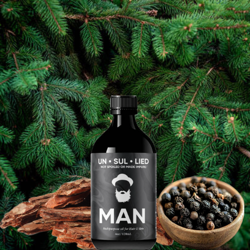Men's Skincare  Oil. Body, Face, Beard